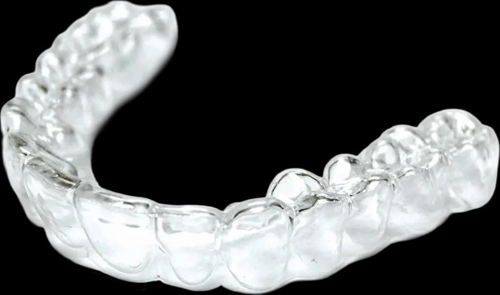 Clear Invisalign aligner